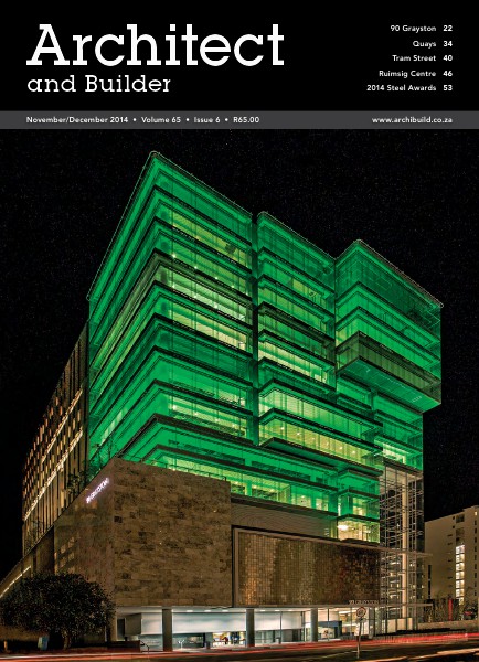 Architect and Builder Magazine South Africa November/December 2014