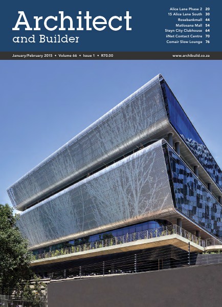 Architect and Builder Magazine South Africa January/February 2015
