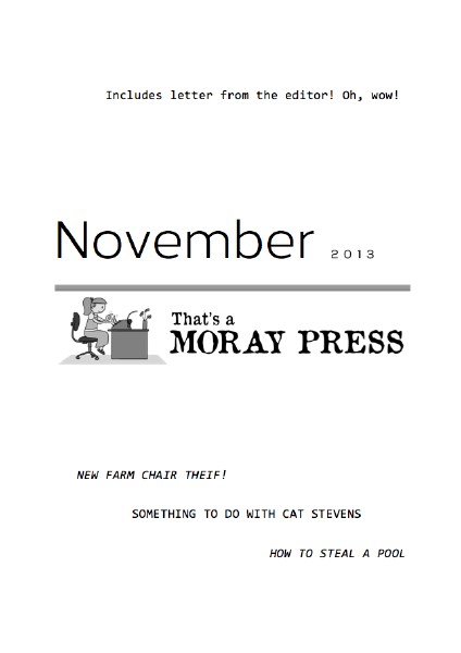 That's A Moray Press November 2013