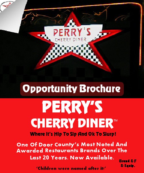 PERRY'S CHERRY DINER BRAND FOR SALE