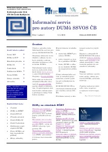 Informační servis pro autory DUMů SSVOS ČB Jun. 2012