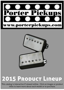 Porter Pickups 2013 Product Lineup
