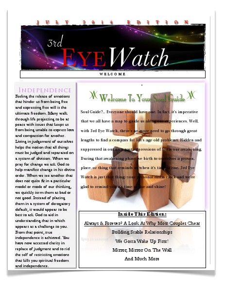 3rd Eye Watch July Edition 3rd Eye Watch July Edition