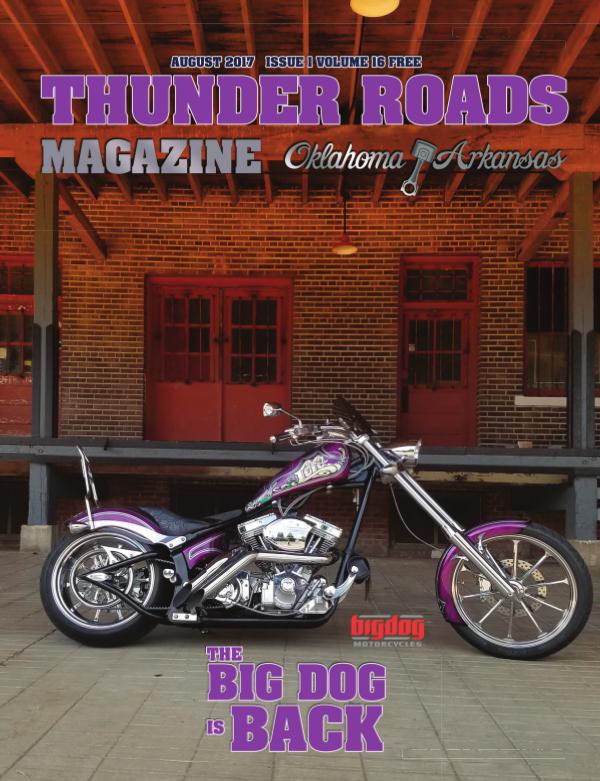 Thunder Roads Magazine of Oklahoma/Arkansas August TRMOK _FINAL