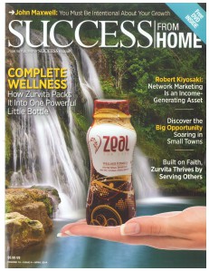 Success From Home Magazine - April 2014 Zurvita Volume 10 Issue 4