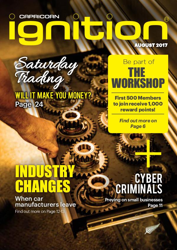 Ignition New Zealand August 2017
