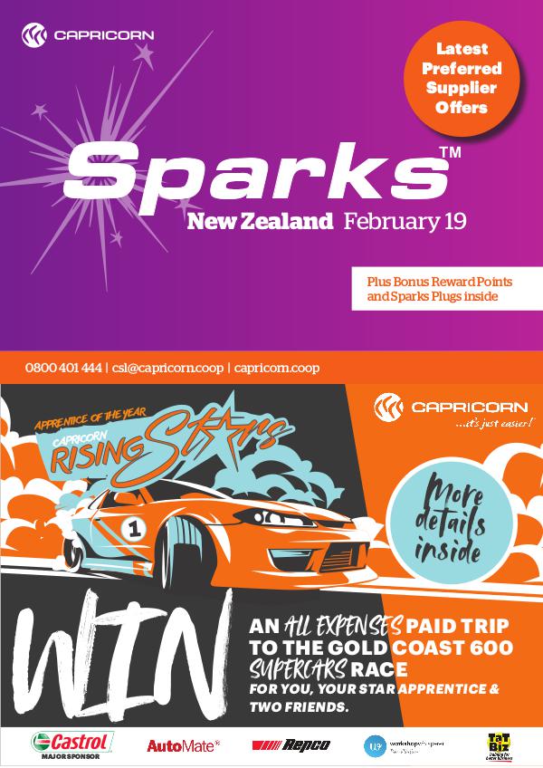 Sparks New Zealand FEBRUARY 2019 NZ SPARKS ONLINE