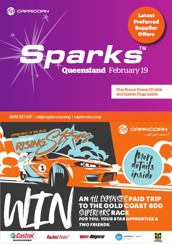 Sparks QLD FEBRUARY 2019 QLD SPARKS ONLINE