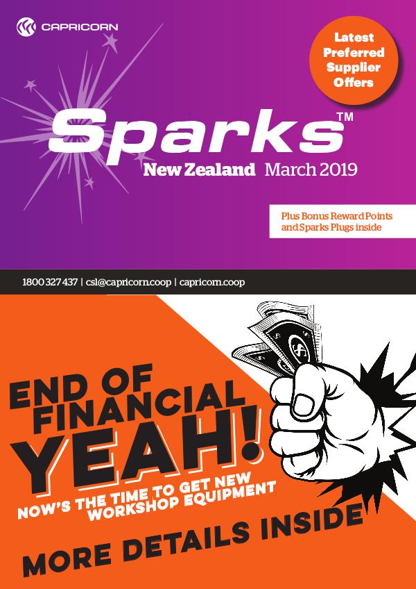 Sparks New Zealand MARCH 2019 NZ SPARKS ONLINE
