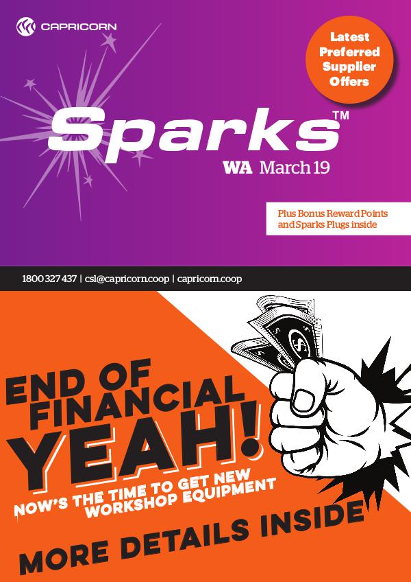 Sparks WA MARCH 2019 WA SPARKS ONLINE