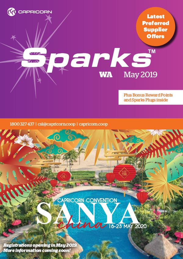 Sparks WA MAY 2019 SPARKS WA ONLINE