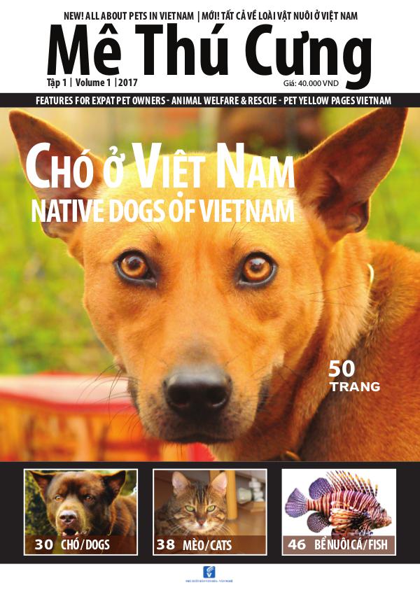 Mê Thú Cưng - Pet Magazine for Vietnam Native Dogs in Vietnam  Issue