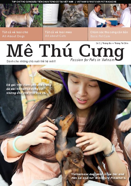 Mê Thú Cưng - Pet Magazine for Vietnam Số 2 | Issue Two