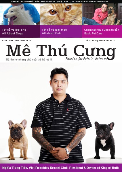 Mê Thú Cưng - Pet Magazine for Vietnam Số 3 | Issue Three