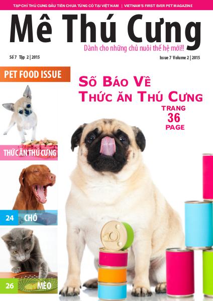 Mê Thú Cưng - Pet Magazine for Vietnam Số 7, Tập 2 | Issue 7, Volume 2