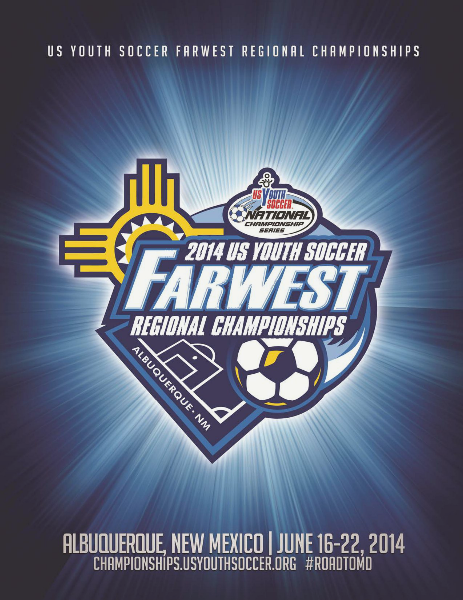 US Youth Soccer Far West Regional Championship Program 2014 New Mexico