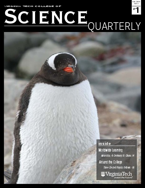 VT College of Science Quarterly August 2014 Vol. 2 No. 1