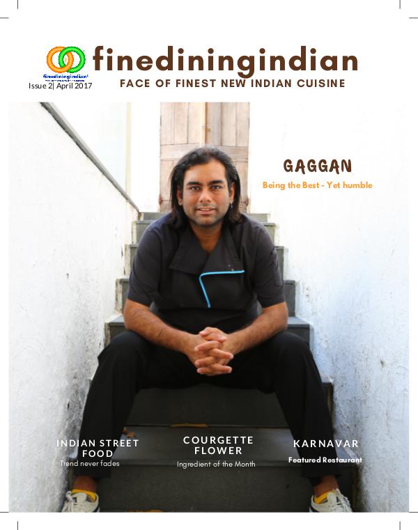 Fine Dining Indian Food Magazine April Issue 2