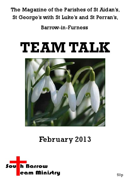Team Talk Feb 2013