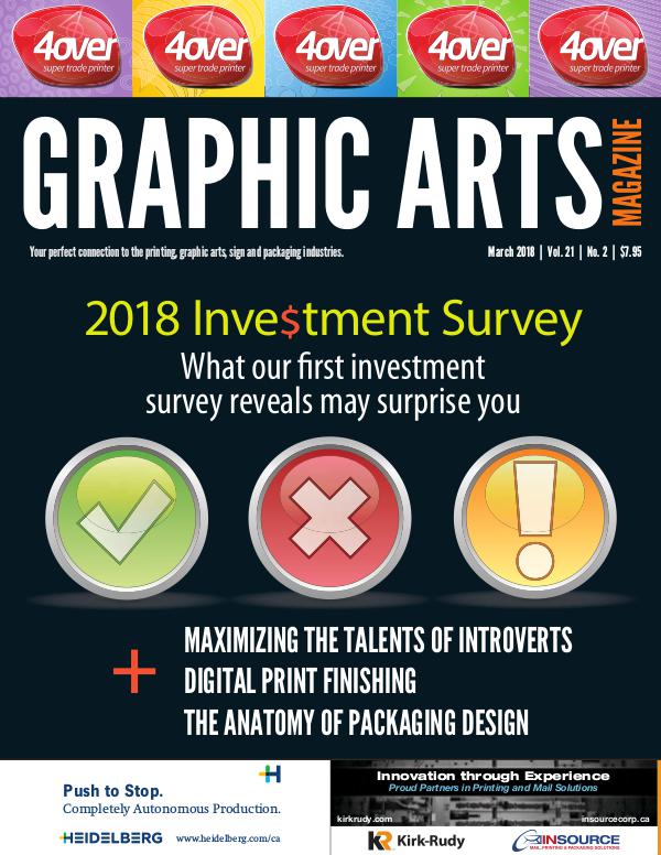 Graphic Arts Magazine March 2018
