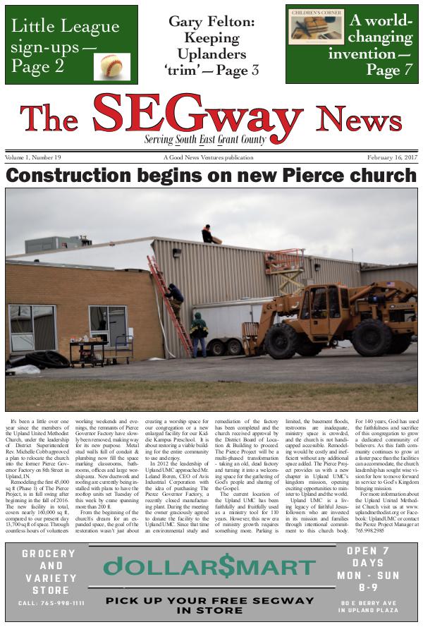 The SEGway News Issue 19