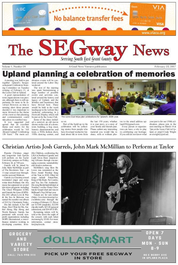 The SEGway News Issue 20