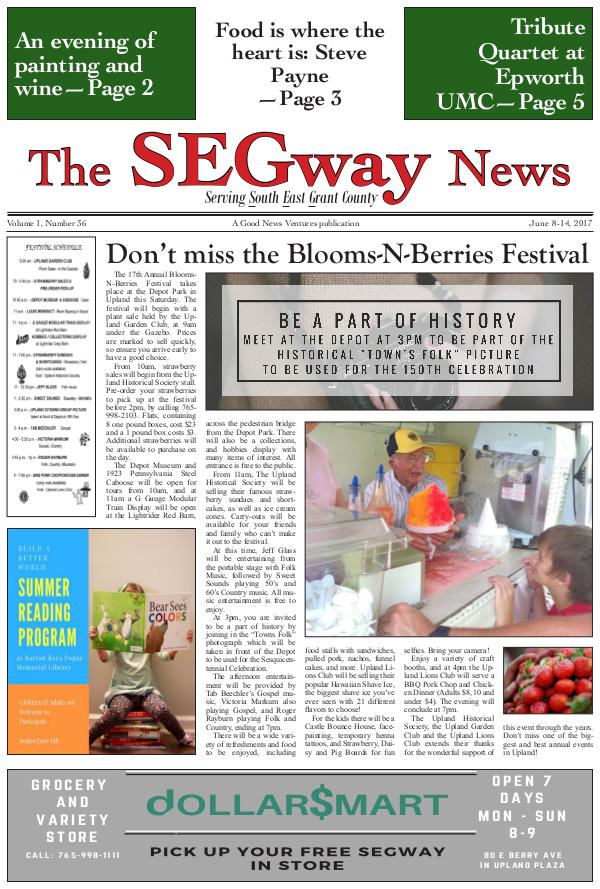 The SEGway News Issue 35, 8 June 2017