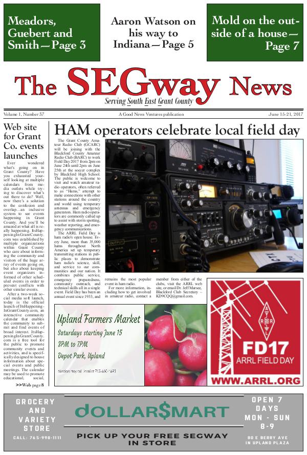 The SEGway News Issue 36, 15 June 2017