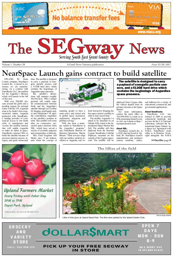 The SEGway News Issue 37, 22 June 2017