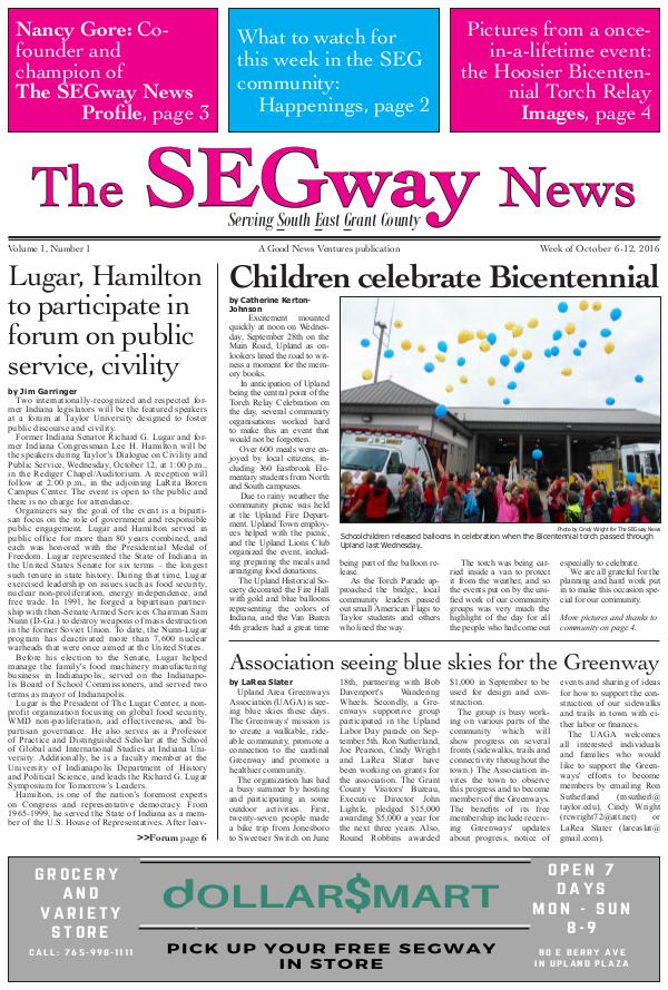 The SEGway News Volume 1