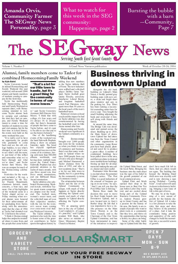 The SEGway News Volume 3