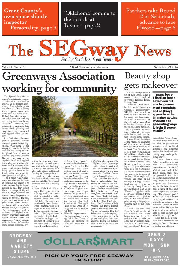 The SEGway News Issue 5