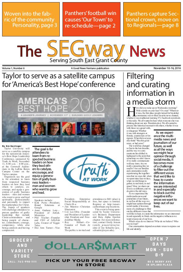 The SEGway News Issue 6