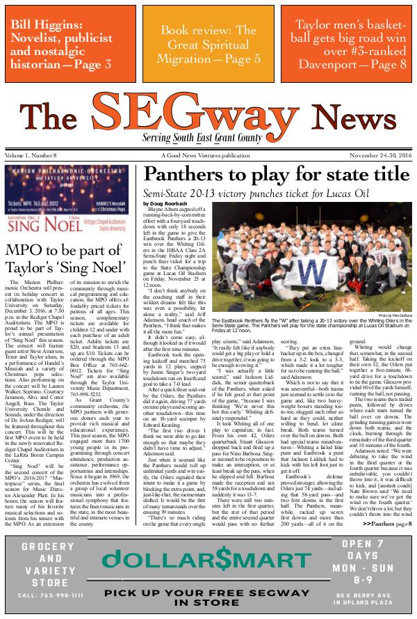 The SEGway News Vol 8
