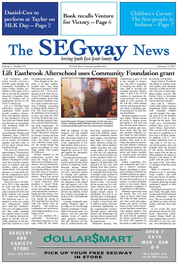 The SEGway News Issue 13