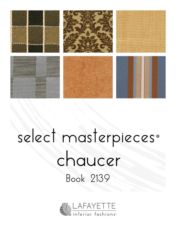 Select Masterpieces Fabric Collections by Lafayette Interior Fashions Book 2139, Chaucer