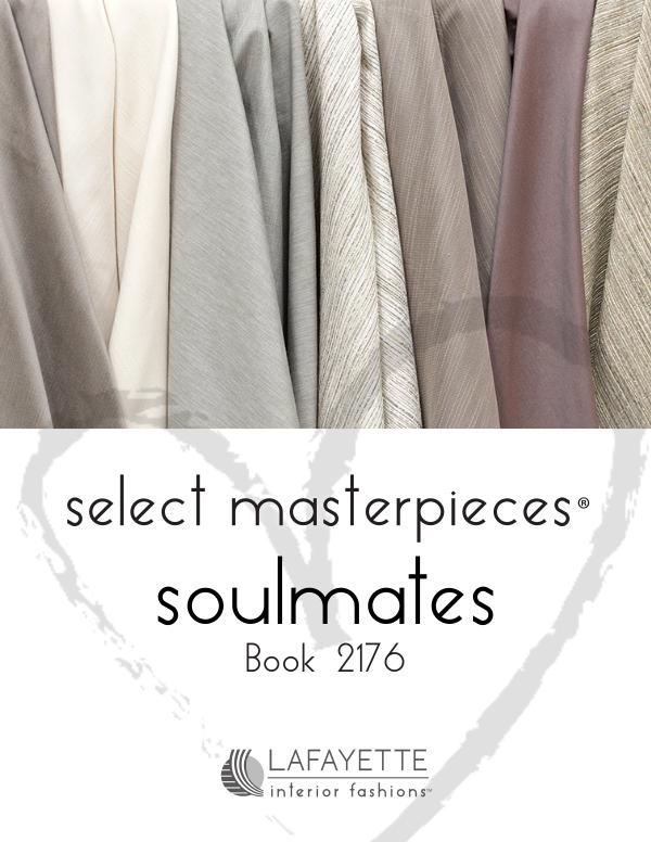 Select Masterpieces Fabric Collections by Lafayette Interior Fashions Book 2176, Soulmates