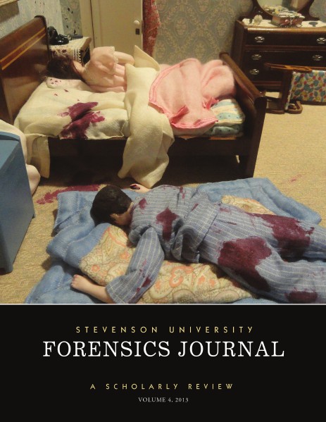 Forensics Journal - Stevenson University 2013
