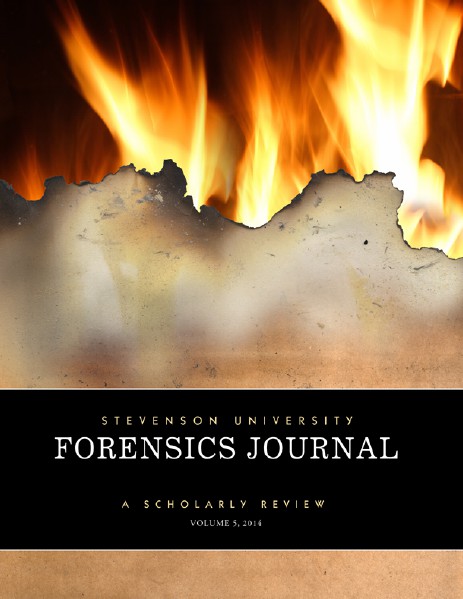 Forensics Journal - Stevenson University 2014