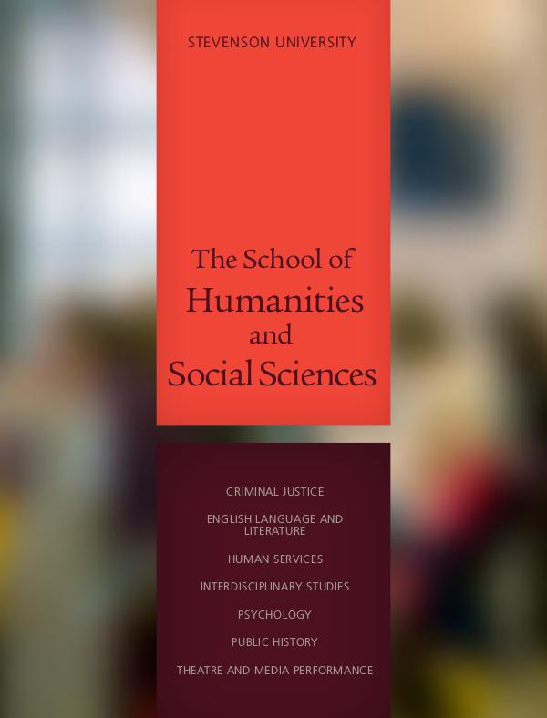 The School of Humanities and Social Sciences
