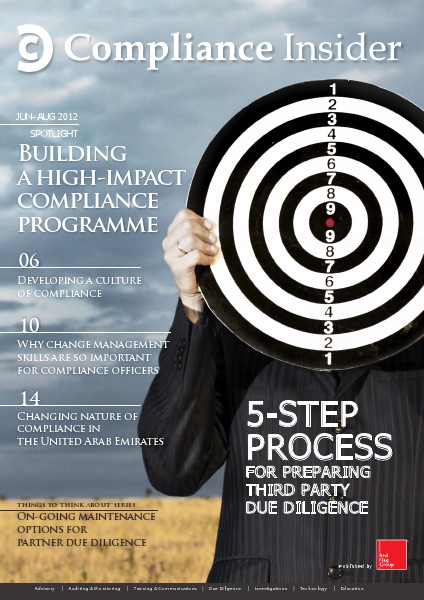 Compliance Insider® Issue 1 Jun–Aug 2012