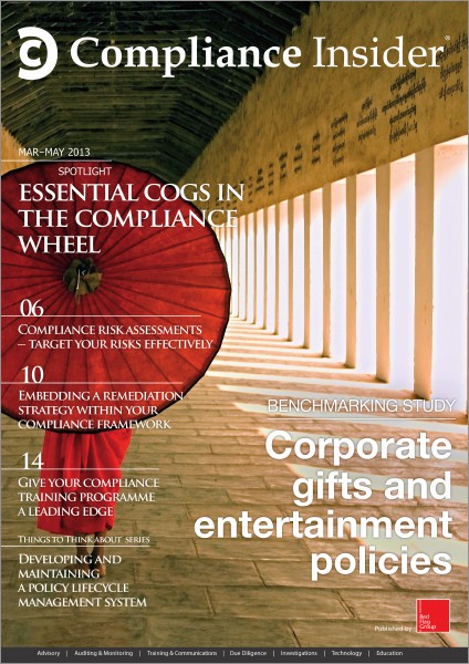 Compliance Insider® Issue 4 Mar–May 2013