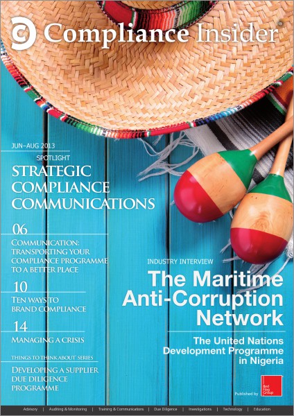 Compliance Insider® Issue 5 Jun–Aug 2013