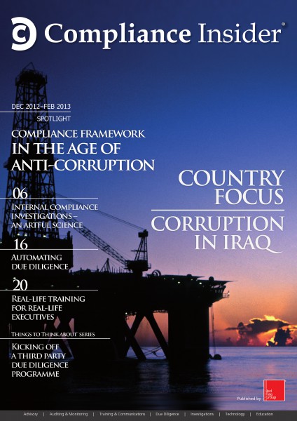 Compliance Insider® Issue 3 Dec 2012–Feb 2013