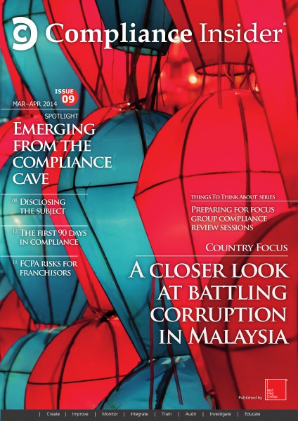Compliance Insider® Issue 9 Mar–Apr 2014
