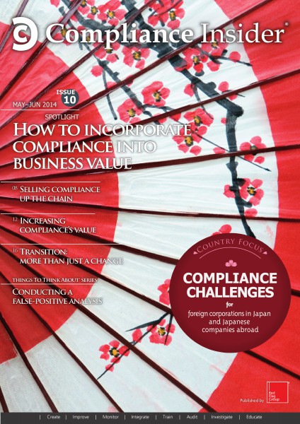 Compliance Insider® Issue 10 May–Jun 2014