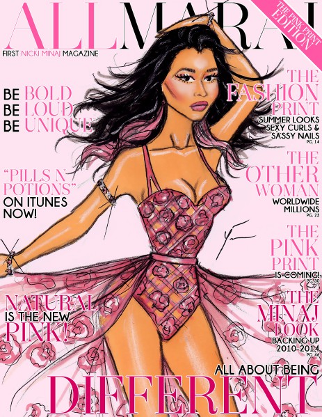 AllMaraj Magazine Summer Issue [The Pink Print Edition] (Cover)