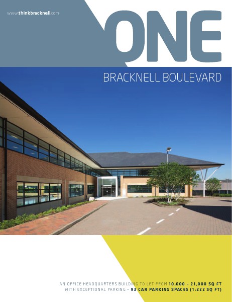 Office space to rent across the UK One Bracknell Boulevard, Bracknell
