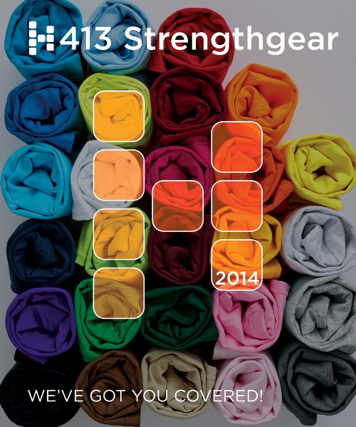 413 Strengthgear, Inc. Custom Apparel & Promotional Products 2014