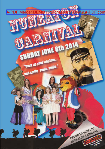 Nuneaton Carnival Programme 2014 2014